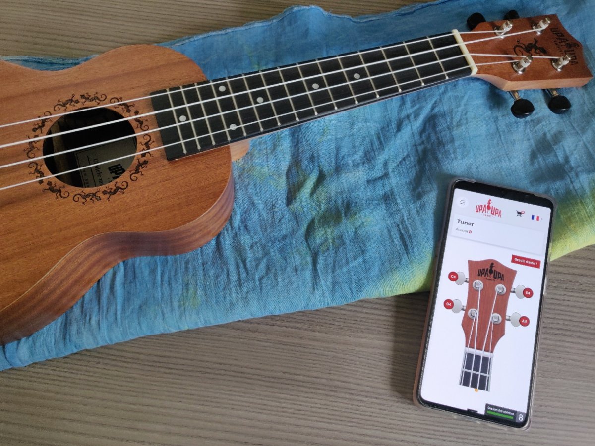 Discover our app to tune your ukulele