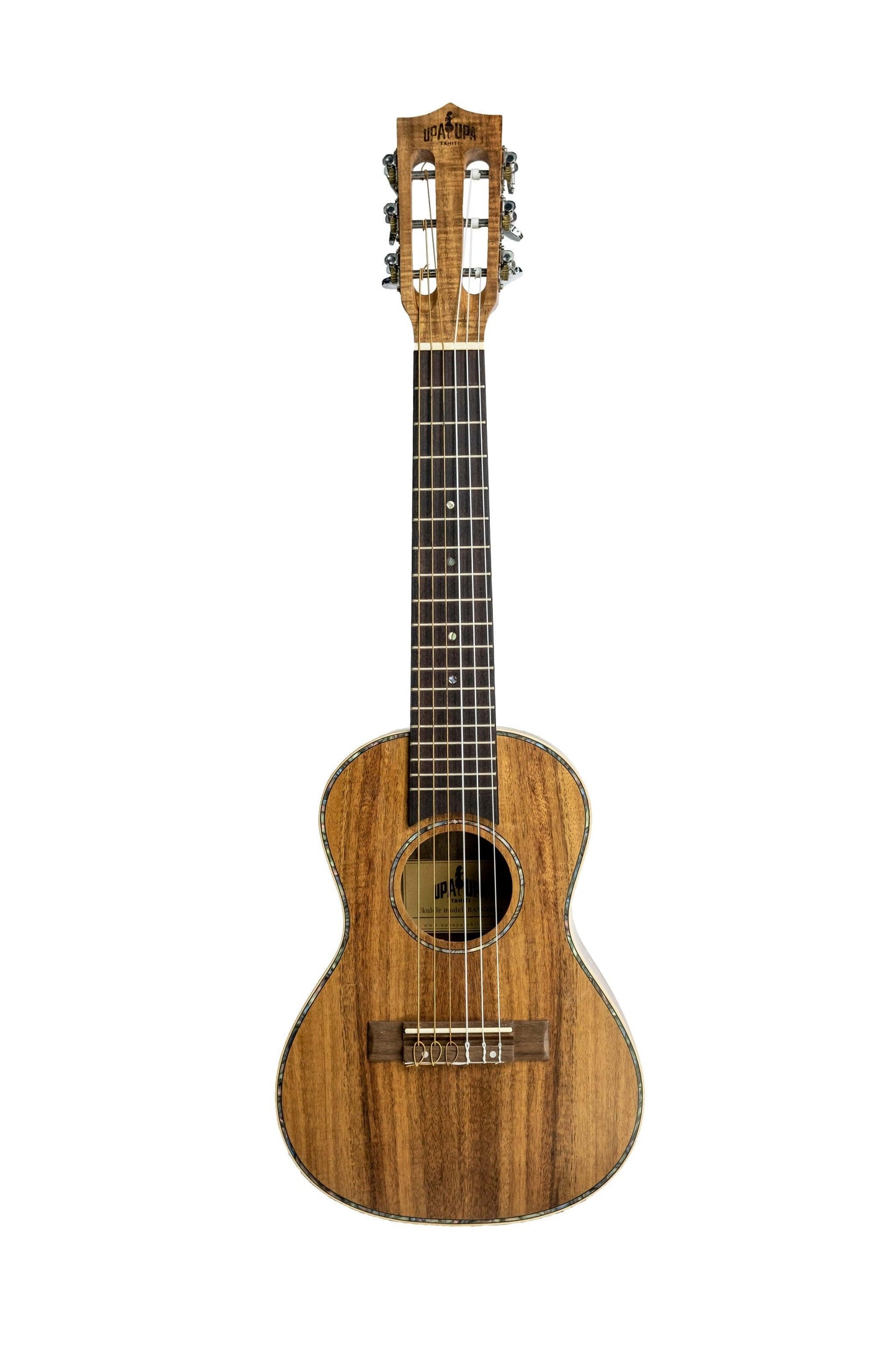 Guitarlele Petite Guitare Rangirora Petite Guitare Marron UpaUpa Tahiti